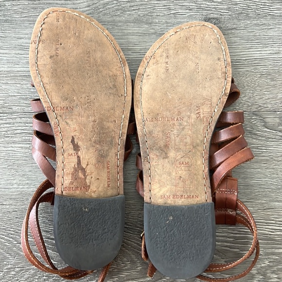 Sam Edelman Gladiator Leather Sandals - Picture 4 of 4